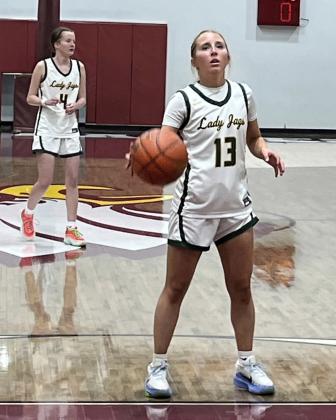 Guthrie Lady Jags step up for bi-district