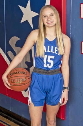 Valley girls basketball All Region honors 2021-22