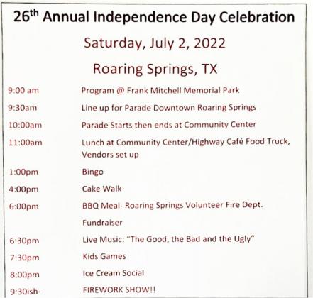 BAND FOR 4TH