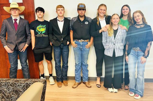 GUTHRIE UIL Eight students competed in UIL Academic Regionals for Guthrie last week. | COURTESY PHOTO