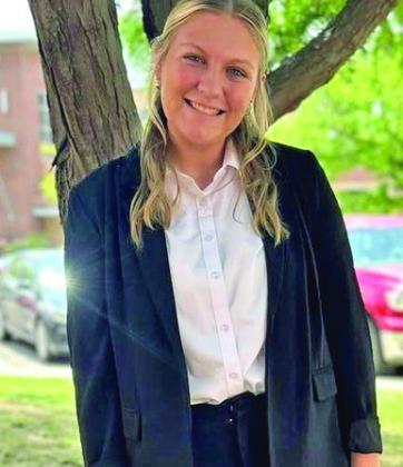 POETRY INTERPRETATION CHAMP Shaylee Jouett placed 1st in the Class 1A Region 1 UIL Academic Poetry Interpretation competition and will be advancing to State. | COURTESY PHOTO