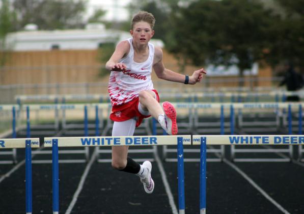 Silverton’s Francis takes numerous 1sts in White Deer meet; team takes the silver