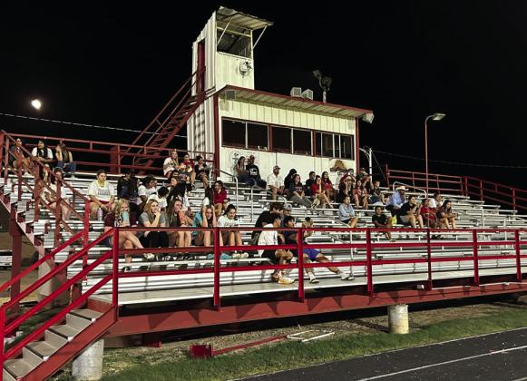 MIDNIGHTMADNESS The Silverton Owls kicked off their football season last week with Midnight Madness. Looking to repeat last year’s playoff appearance, the Owls appeared before a hometown crowdintheweehoursofSaturdaymorning. | COURTESYPHOTOS