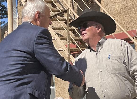 Frank holds town halls in Caprock Country