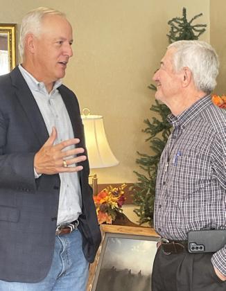 Frank holds town halls in Caprock Country