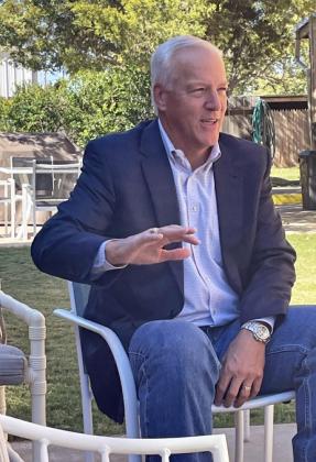 Frank holds town halls in Caprock Country