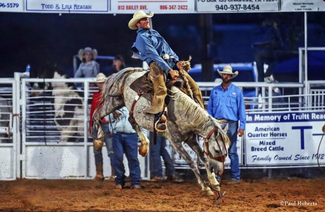 TWENTYTEAMS competed in the WRCA ranch rodeo last weekend in Roaring Springs as part of the 101st Motley-Dickens Old Settlers event. | PAUL ROBERTS PHOTOGRAPHY