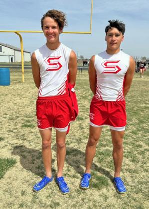 ELISHA SAIZ &amp;amp; ZADEN ORTIZ Saiz placed 1st in the long jump and 1st in the high jump; Ortiz placed 3rd in the high jump.