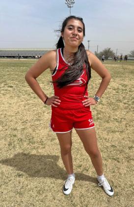 LILY ACEVEDO placed 4th in the 400m run.
