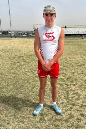 LUCAS HOLT placed 4th in the 100m dash and 4th in the 200m dash.