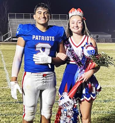 VALLEYHOMECOMING CongratulationsgotoValleyHomecoming Queen Kenadi Green (right) and Homecoming King Evan Meyer. | COURTESY PHOTO