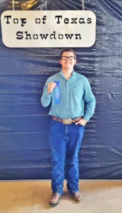 Lindee Miller wins Top of Texas FFA honors