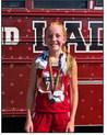 JUNIOR HIGH MAVERICK SWAYZI MARTIN finished in 2nd place during the Silver Spur Cross Country Meet in Spur on Wednesday, Sept. 3. | COURTESY PHOTO