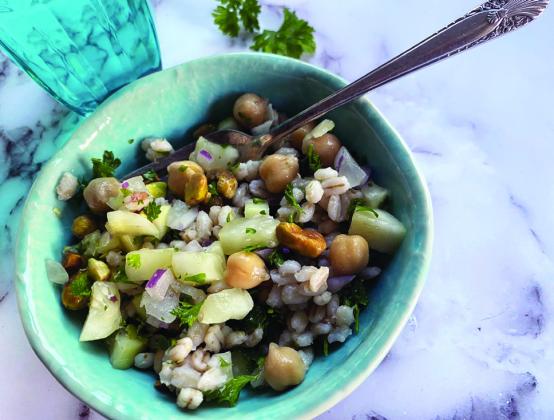 TV-inspired Barley Crunch Salad cool for summer