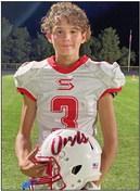 STICKERPLAYEROFTHEWEEK Elisha Saiz, sophomore, Silverton, was selected by Texas 1A Fan as the Sticker Player of the Week in last week’s game versus Jayton. | TEXAS 1A FAN PHOTO