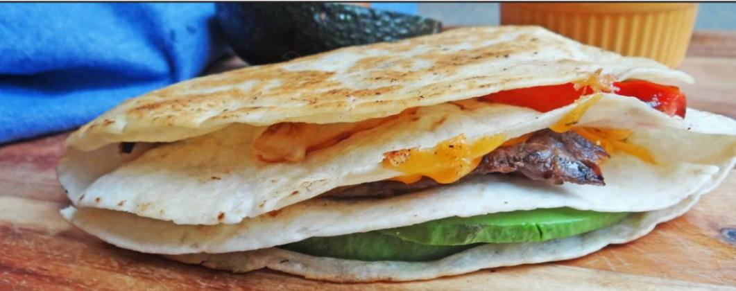 Are you ready for some Folded Fajita Quesadillas?