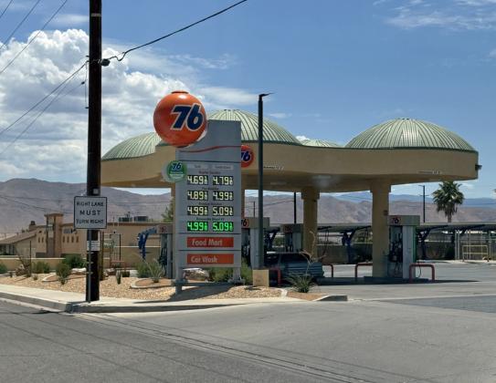 MID-CENTURY MODERN and 'Googie'-style architecture are a treat all along Route 66, especially at cafes and gas stations. This one is in Hesperia, California.