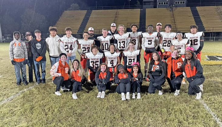 PLAYOFF BOUND The Paducah Dragons clinched a playoff spot last week by defeating Crowell 55-8. | COURTESY PHOTO