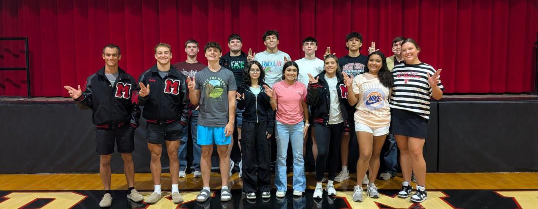 DUAL CREDIT Motley County ISD has 14 dual-credit students taking 78 hours this semester in a partnership program with South Plains College Dual Credit. | COURTESY PHOTO