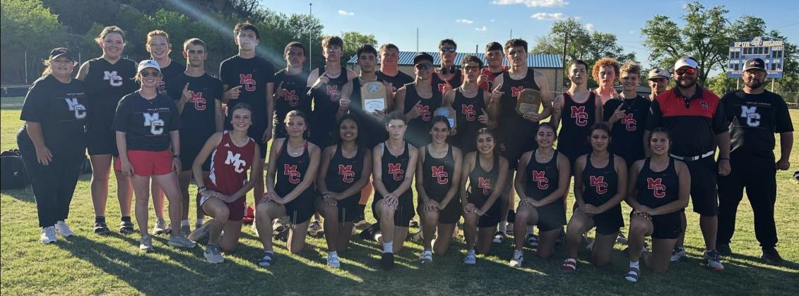 Motley Co. varsity boys, JV girls, boys win district track meet