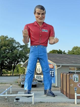 Oklahoma, green hills to Panhandle