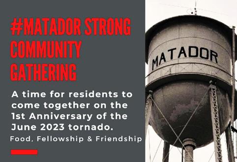 Matador to mark tornado anniversary this Friday