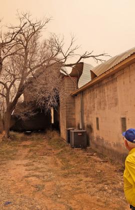 Windy weather causes Baptist Encampment to lose roof