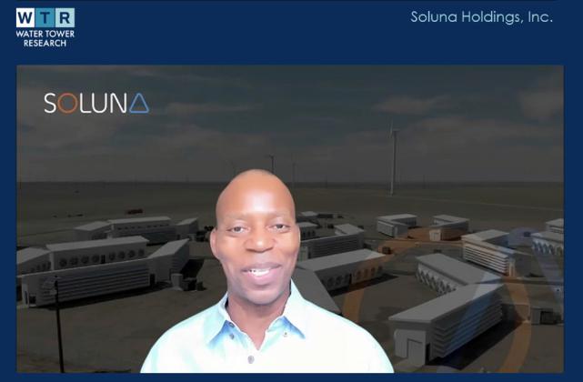 SOLUNACEOJOHNBELIZAIRE holds regular online“fireside chats” for investors and others, such as one the Caprock Courier attended in June. | COURTESY ART