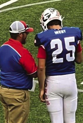 SILVERTONSTANDOUTS Kooper Cox played in the 6-man Division II All Star football game Friday in Wichita Falls. Coach Kevin Hurn was head coach for the game. | COURTESY PHOTOS