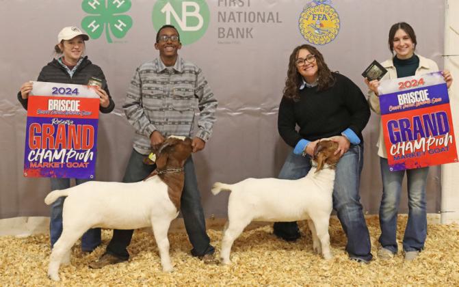 GOAT GRAND &amp;amp; RESERVE GRAND CHAMPION MICAH FERREL
