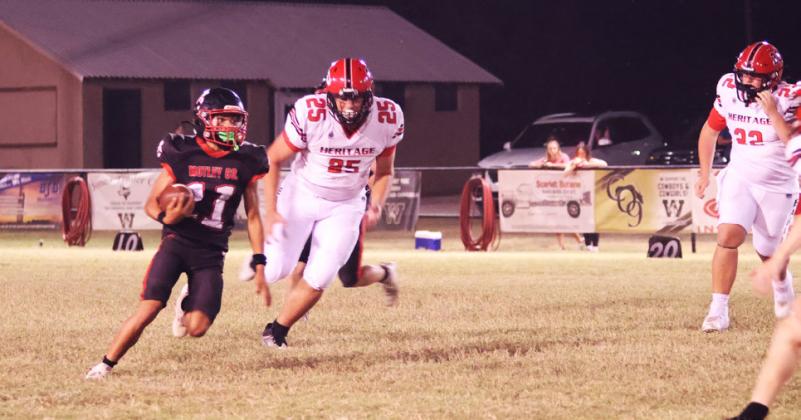 MATADORS WIN Motley County took another victory Friday night to keep their perfect season alive and defeated the Heritage Christian Eagles 62-32. This Friday night they host the Crowell Wildcats. | COURTESY PHOTOS