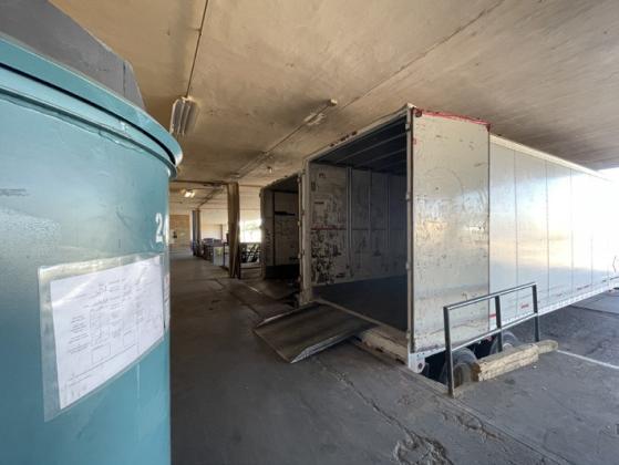 BIG BARRELS, BIG TRUCKS are part of a large newspaper printing operation, from the arrival of ink on the loading dock to bundles leaving each night. | CAPROCK COURIER