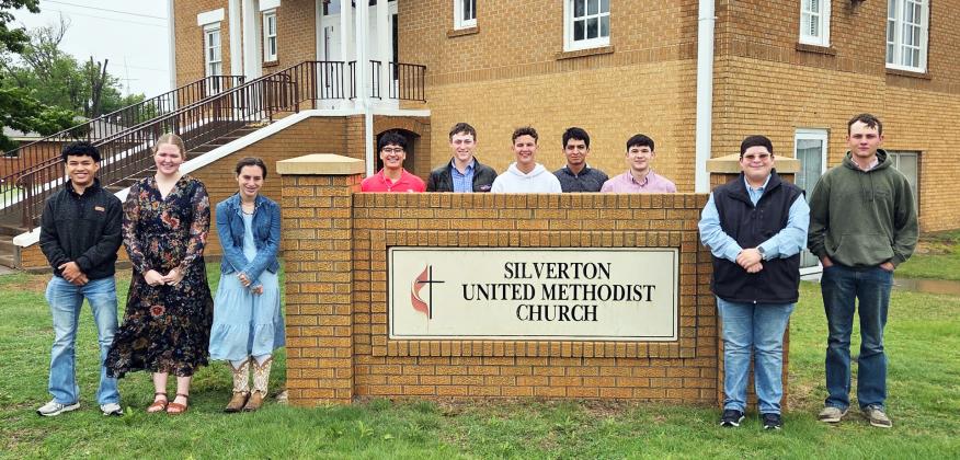 The Silverton Methodist Church hosted the Silverton High School Class of 2025 with lunch and words of encouragement last week. | COURTESY PHOTOS