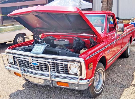 CAR SHOW WINNERS Jerry Miller of Silverton won the truck division with a 1972 Chevrolet Super Cheyenne, and Lynn Smith won the car division with a 1968 Ford Mustang. | COURTESY PHOTOS