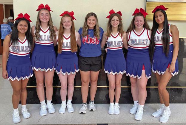 VALLEY CHEER AT CAMP