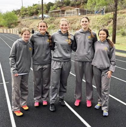 Guthrie tracksters qualify for Area meet