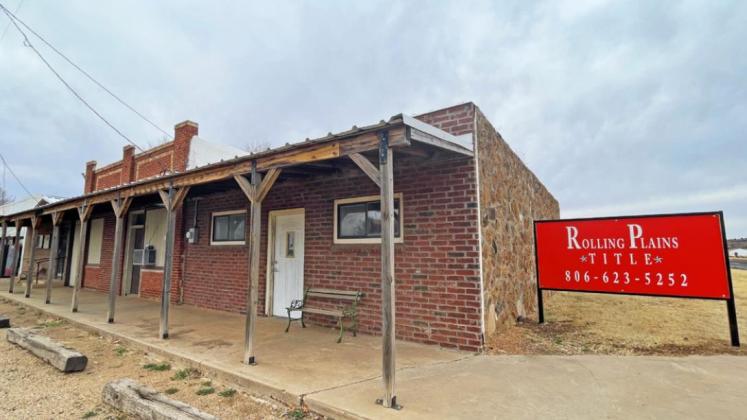 ROLLING PLAINS TITLE OF TEXAS is located in the former Warren Title Company office at 519 Montgomery Street in Dickens, and on the web at rpttx.com. | CAPROCK COURIER
