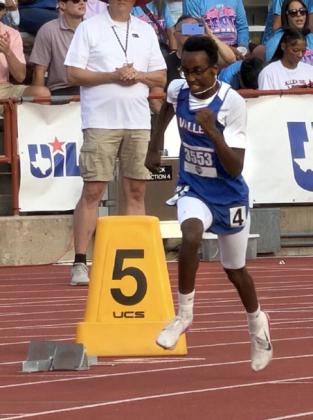 VALLEY AT STATE Valley’s Micah Ferrel finished 6th place in the boys400mdashattheStatemeetinAustin. | COURTESYPHOTOS