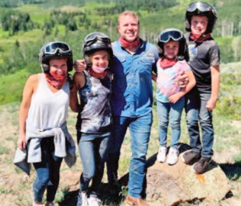 HINES’ HELP The Hines Family, who own a ranch in the Paducah area, donated $10,000 that enabled the City of Paducah to qualify for a matching grant for the Paducah Pool Project. | COURTESY PHOTO