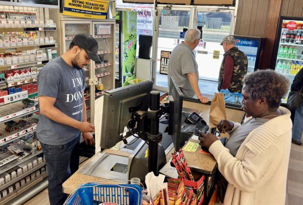 CHANGE COMINGTO PADUCAH Tim and Erica Moore last week advertised the sale of their longtime family grocery, Moore Thriftway, and are hoping a new owner will emerge with a fresh concept to continue serving the rural community, seat of Cottle County. | CAPROCK COURIER PHOTOS