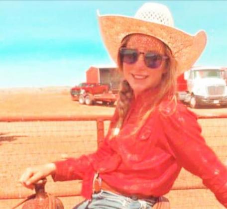 THE QUEEN OF THE RODEO This year’s Queen, Lynndee Rose Foster, is the daughter of Cliff and Shantel Foster of McAdoo. She is fourteen years old and will be a freshman at Guthrie this fall. Raffle tickets can be purchased from Foster during the rodeo. | COURTESY PHOTO