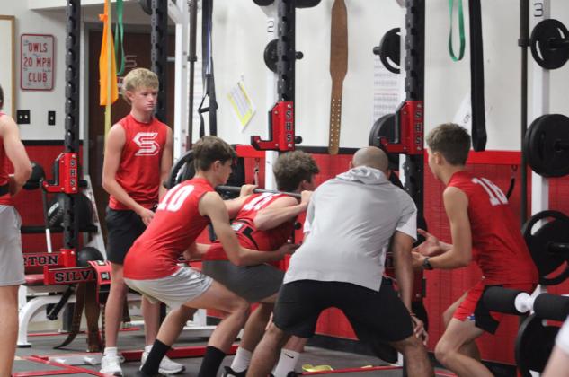 SILVERTON LIFT-A-THON As Silverton athletes get ready for fall sports, they have been putting in the work by lifting weights, consistently working together and helping one another. | COURTESY PHOTOS
