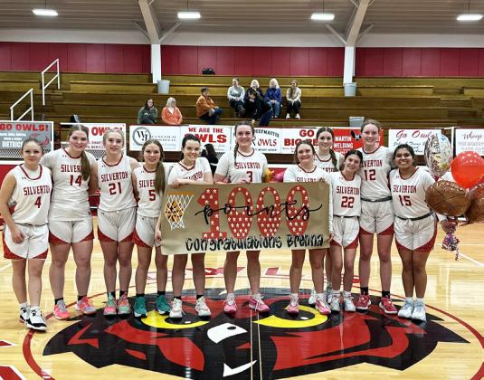 Brenna Francis hits 1,000-point milestone