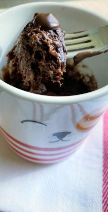 MUG MUSTACHE is what you might get from indulging in this simple microwave-made chocolate treat. | Angelina LaRue photo