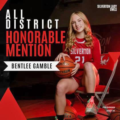 BENTLEE GAMBLE Honorable Mention