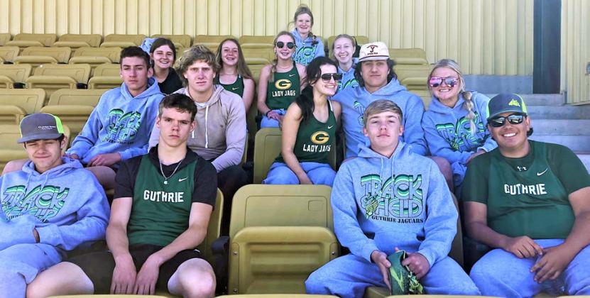 Guthrie advances 15 to Area in District track meet Thursday