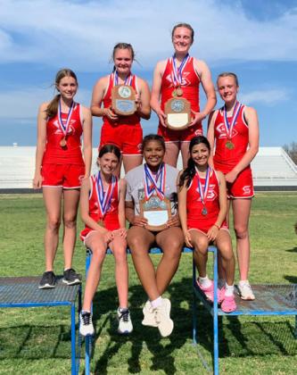 Silverton girls win Area track meet