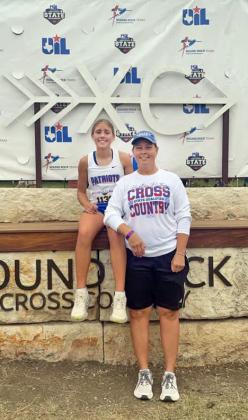 PATRIOTFRESHMANHARTLEE BATTEY breaks personal record in the 1A Cross Country Meet at Round Rock, running a 13:05.6 for 23rd place out of 146 runners. | KODIE FAIRCHILD