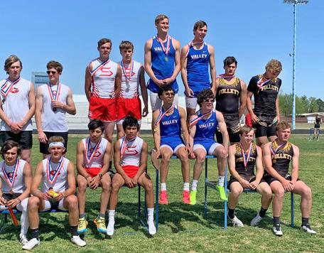 Valley qualifies in 12 track events for Region competition