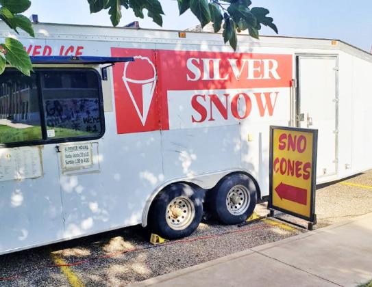 SNOWDAY Next Thursday, May 1, owners of the Silver Snow snow-cone truck in Silverton will open for the season—five years to the day since they took the plunge with their new enterprise.We’ll have a retrospective of their“cool”history in next week’s Caprock Courier. | COURTESY PHOTO